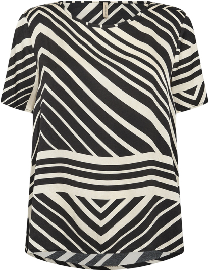 Scfaro 1 Bluse Sort